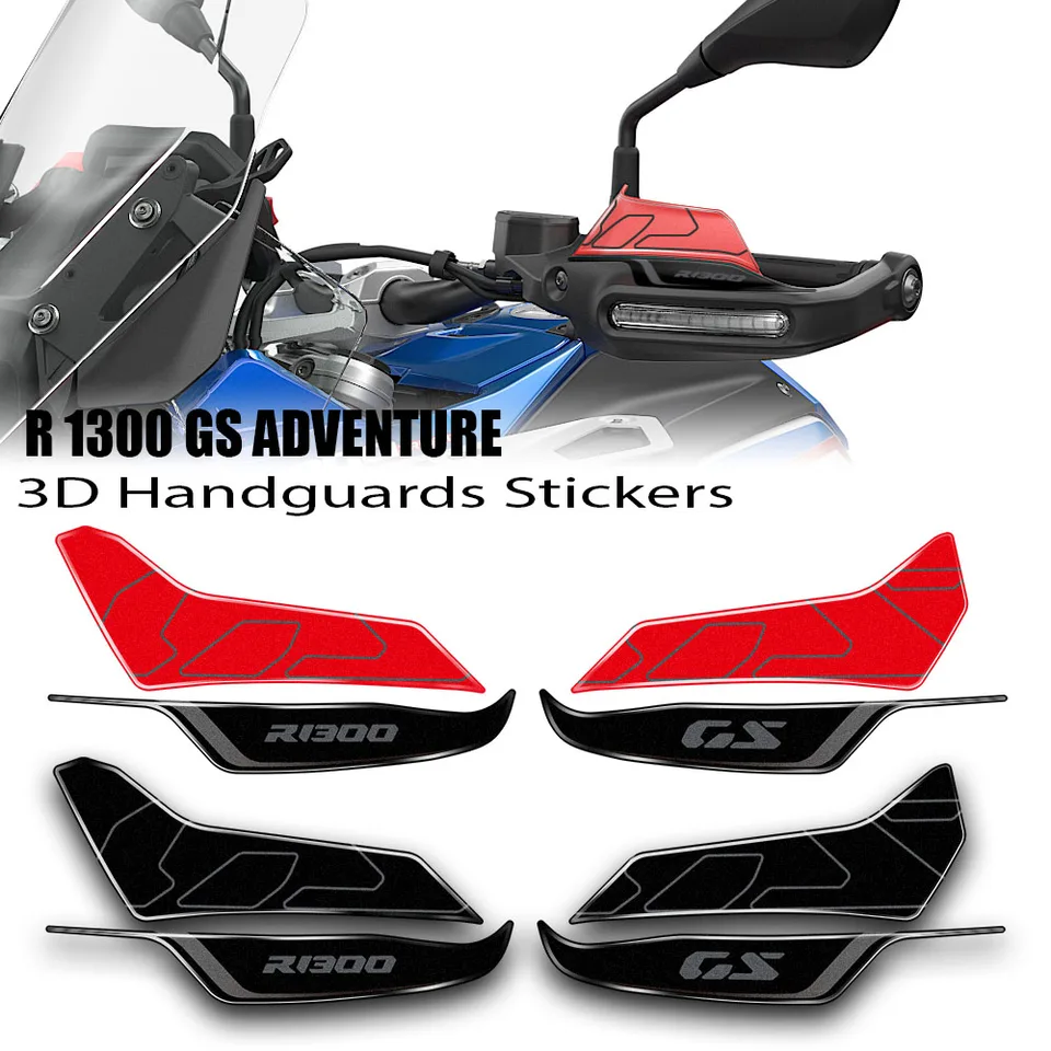 Pre BMW R1300GS R 1300 GS Adventure 2025 R1300GSA 2025 Handguard Shield 3D STUCKER MOTORY CHURÁL OBRÁZKA OBCHODOVANIE OBMEDZENÉHO OBCHODU