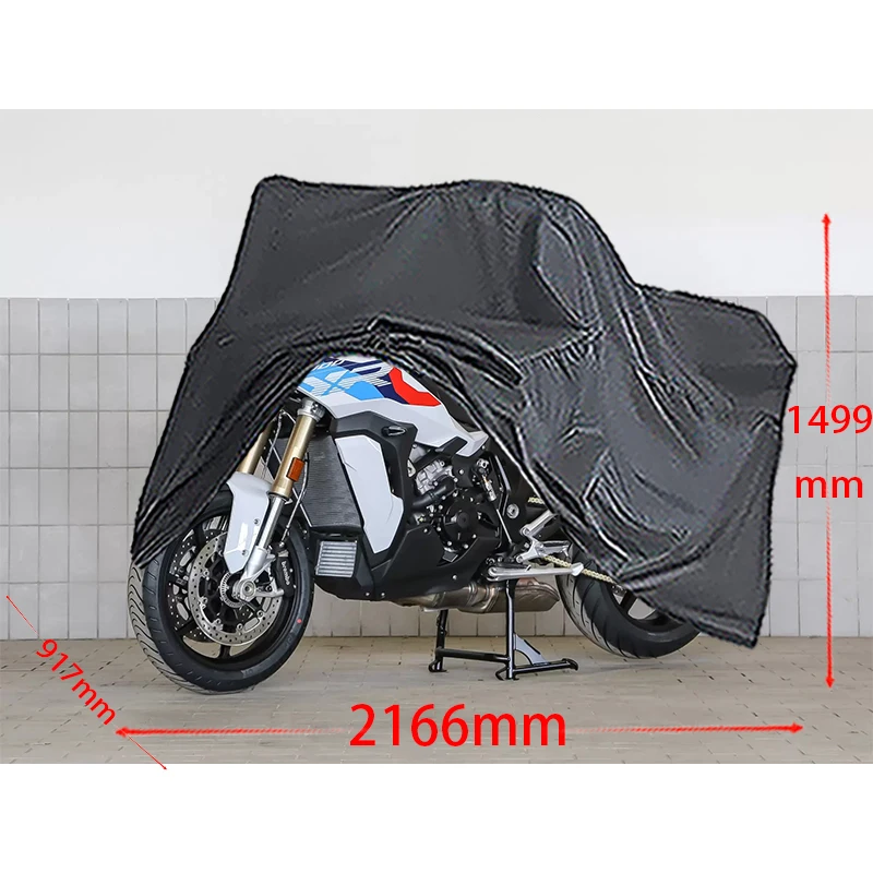Pre BMW S 1000 XR Motocykel pokrýva Full Auto Ochrana pred slnkom prach bez ucha Oxford Clothcover