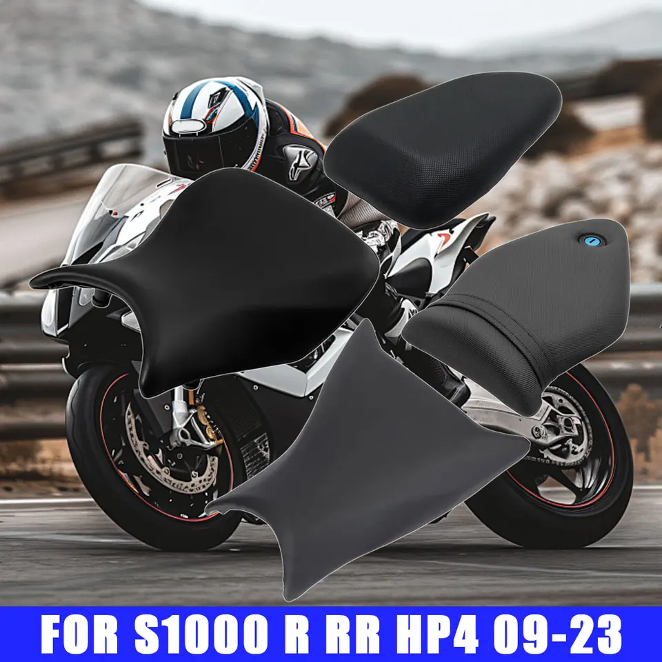 Pre BMW S1000 RR S1000RR Motocykel predného vodiča zadného vodiča vankúšik sedadla 2009-2011-2012-2018-2019-2023