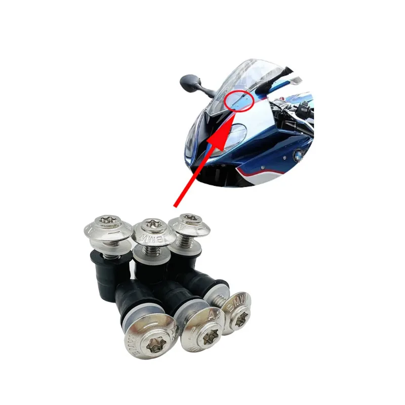 Pre BMW S1000RR 2015-2018 6X Suit Front Scrut Screw