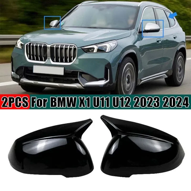 Pre BMW X1 U11 U12 2023 2024 LHD Zadné zrkadlo Kryt krytu kryt