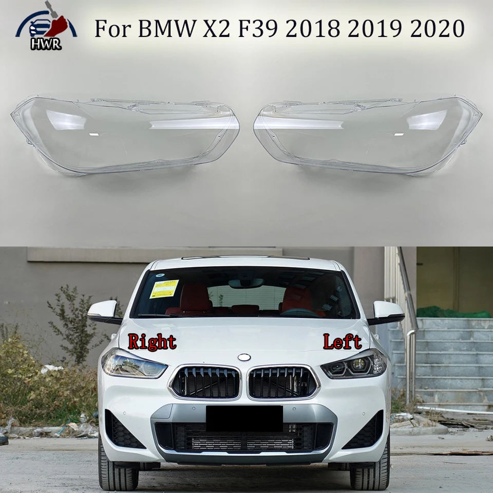 Pre BMW X2 F39 2018 2019 2020 TEPECKOVÝ TEPLAMP TRESTRATENT LAMPHADE SHELLE SHELL PLEXIGLASS NABOL