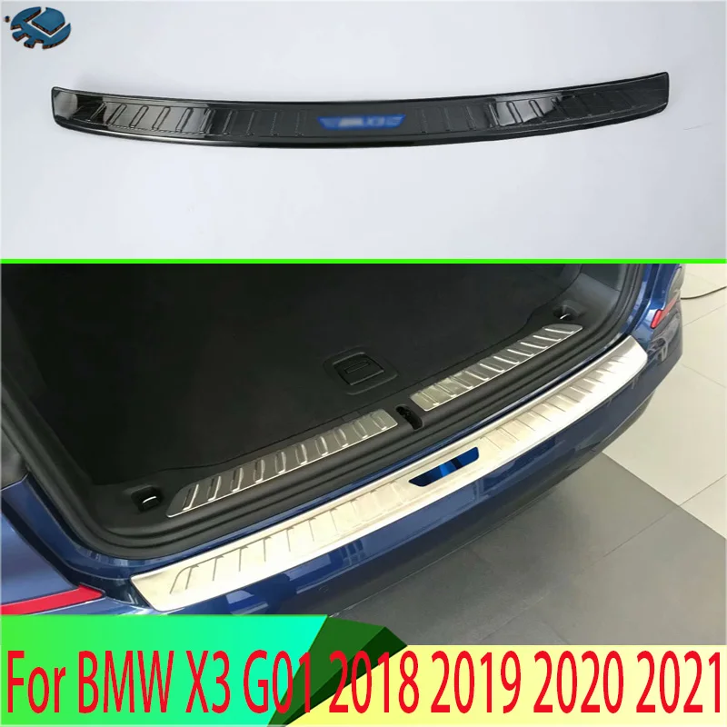 Pre BMW X3 G01 2018 2019 2020 2021 Zadný nárazník z nehrdzavejúcej ocele