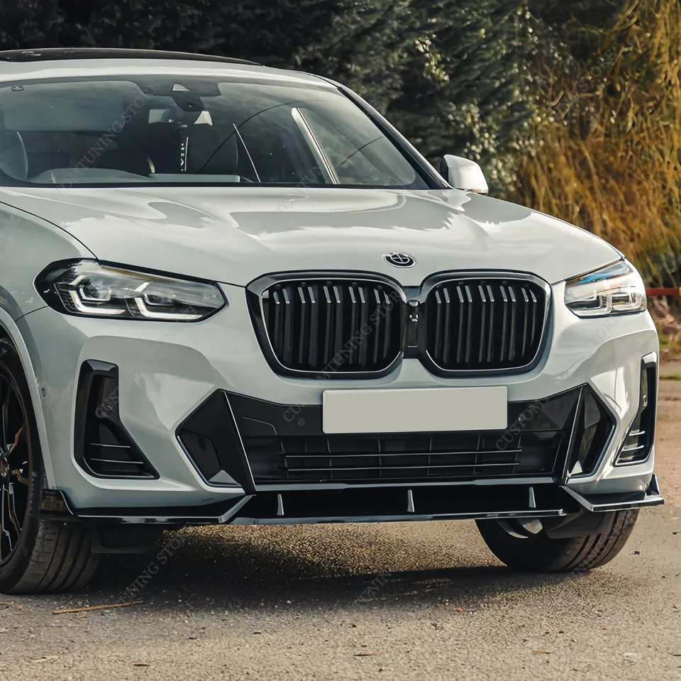 Pre BMW X3 G01 X4 G02 IX3 G08 MP STYLE SPOILER SPOILER Splitter Difuser 25D 30D M40I M40D M Sport 2022-2024 LCI Tunenie LCI