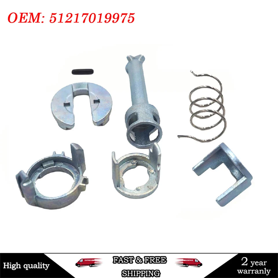 Pre BMW X5 X3 E53 E83 Dverový zámok valca na valcový súprava vľavo vľavo alebo vpravo 4/5 - dvere 51217019975
