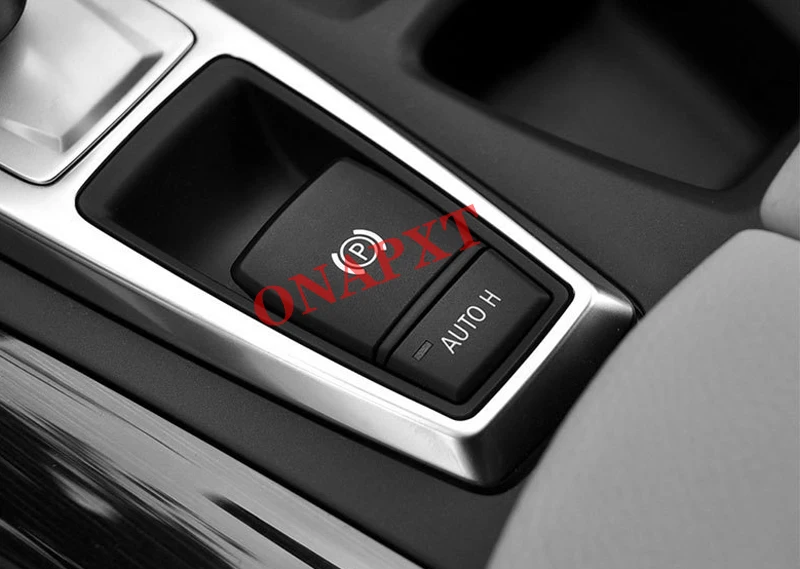 Pre BMW X5 X6 E70 E71 Parkovacie ručné brzdové gombík Vnútorné elektronické ručné brzdové ovládacie spínač H Zostava tlačidla Hold