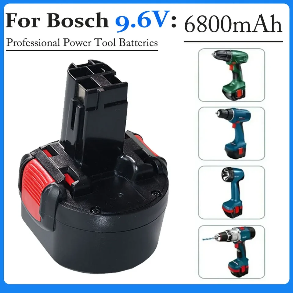 Pre Bosch 9,6V 4800MAH NI-MH Výmena batérie PSR 960 BAT048 BAT100 BAT119 BH984 BPT1041 23609 32609 PSR960 GSR 9 6V E-2 GSR
