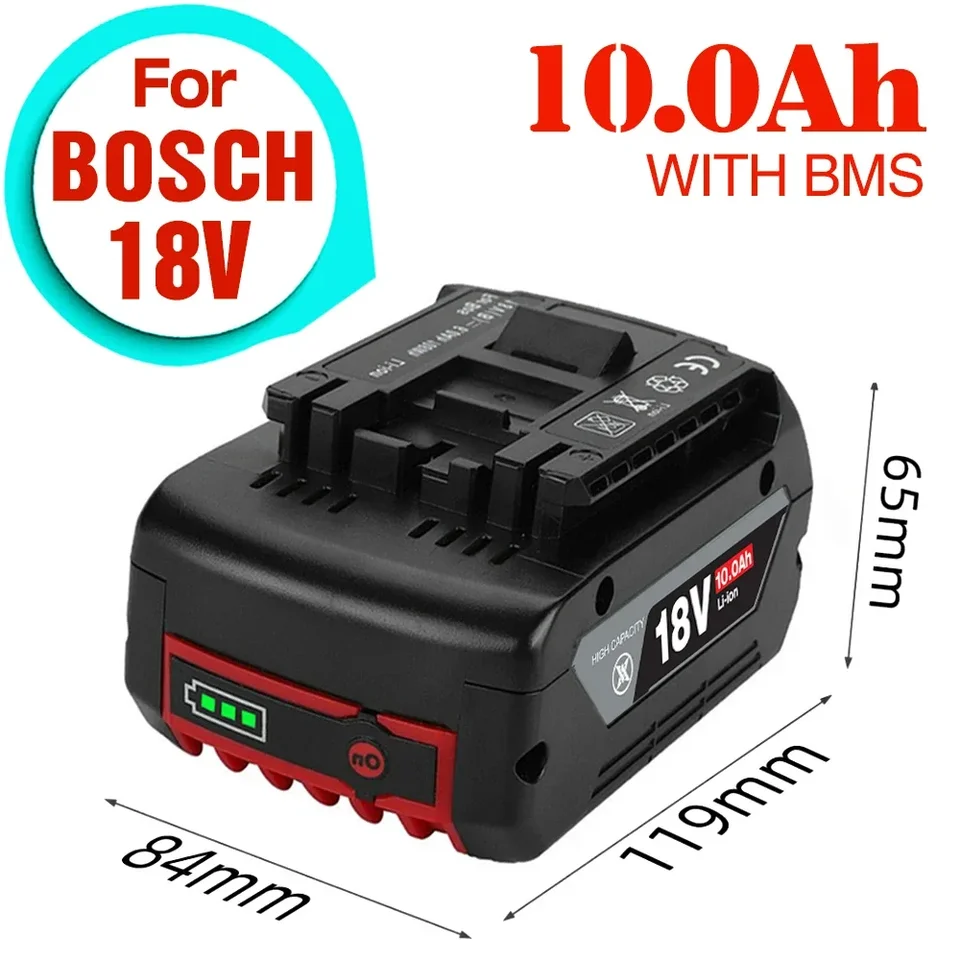 Pre Bosch Authentic 18V Bat609 Bat610 pre Bosch 18V Professional 18V Li-Ion Battery Battery Battery GBA18V GSR18V BAT618 BAT619