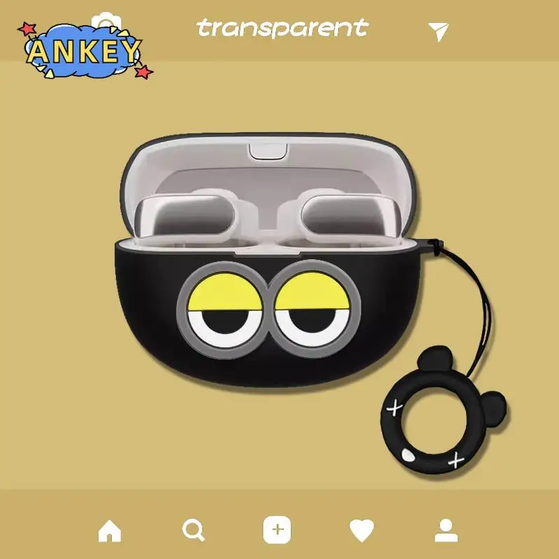 Pre bose ultra otvorené uší bobu chránené ochranné silikónové silikónové kreslené kryty kryty Bluetooth slúchadlá pre slúchadlá portabl