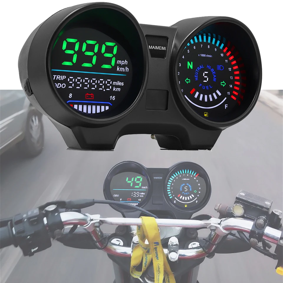 Pre Brazíl Titan 150 Honda CG150 Fan150 Universal Motocykel Schadometer pre digitálny panel Titan 150 ot./min. Moto Dashboard Moto Dashboard