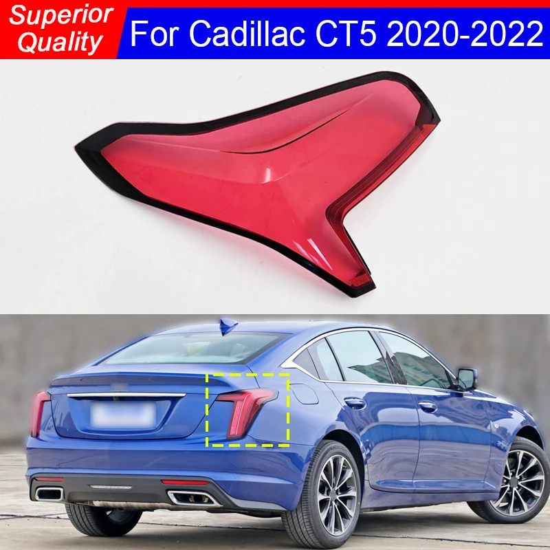 Pre Cadillac CT5 2020 2021 2022 Automobil zadné zadné zadné schránky škrupinové svetlá Vymeňte automatické krytie zadného krytu maska ​​lampa