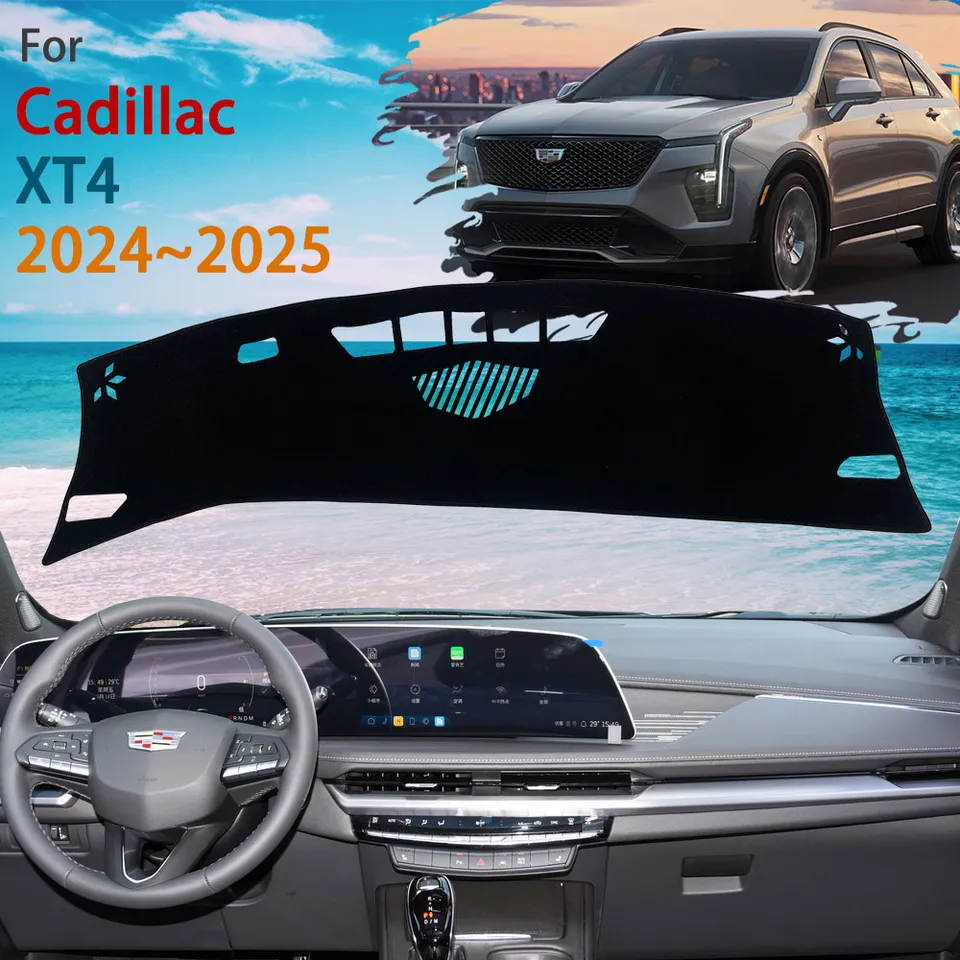 Pre Cadillac XT4 2024 ~ 2025 2026 FARCELIF Dashboard Cover Cover Dash Mat
