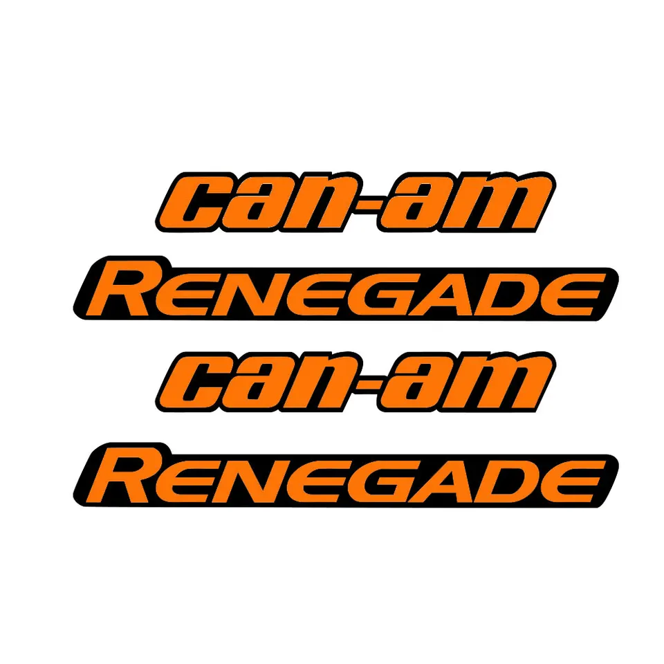pre Can-Am Canam Renegade Fender BPR nálepky