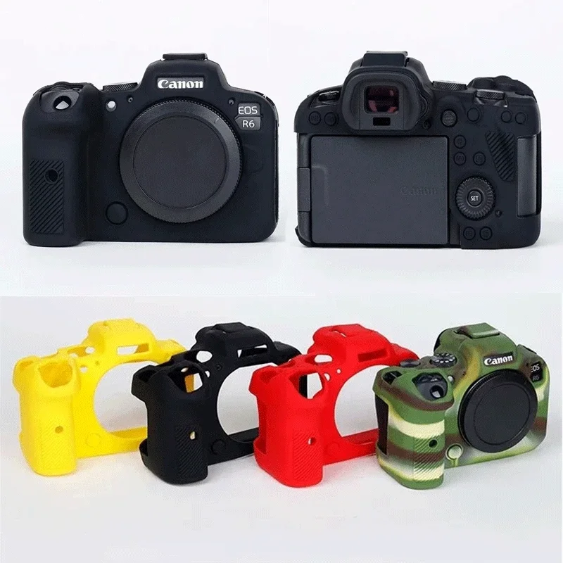 Pre Canon EOS R6 R6II R5 RP R 70D 80D 77D 600D/650D/700D DSLR COMERA CAMERA NEPLICHU SLIKOVANÉ SLIKONOVÉ PASE Soft