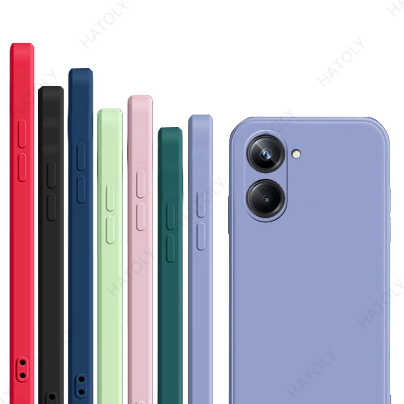 Pre Case Realme 10 Pro Case pre Realme Realme 10 Pro Plus Plus Phell Pôvodná tekutina kremíka pre Realme 10 Pro 9i 5G 5G 4G