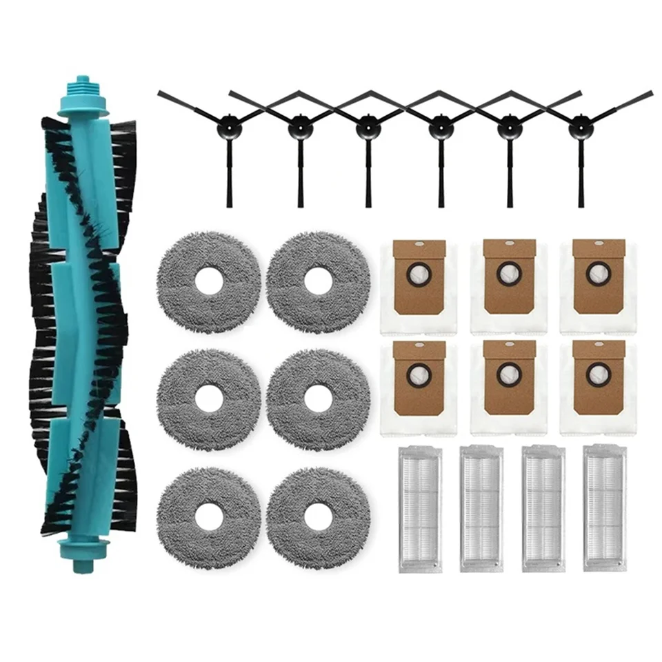 Pre Cecotec Conga 11090 Spin Revolution náhradné náhradné diely doplnky Hlavná bočná kefa Hepa filter mop prachový vrecko