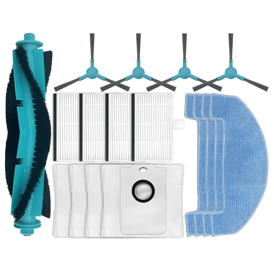 Pre Cecotec Conga 2499 Ultra Home Titanium Advanced / Atvel SmartGyro R80 Hlavná bočná bočná kefka Mop Prach Dust Dust