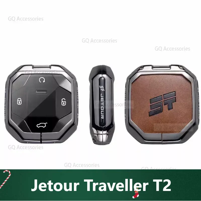 Pre cestovateľ Cherryjetour Jetour T2 Turn Fur Keychain pre vozidlá Klávesové príslušenstvo Kľúčový držiak na kľúče puzdro interiér automobily diely