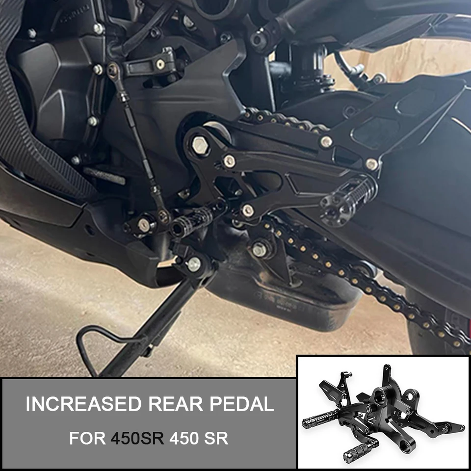 Pre CF 450SRS Single a Double Rocker Arm Zvýšil zadný pedál pre kĺbový pedálový systém Pedálu na motocykli.