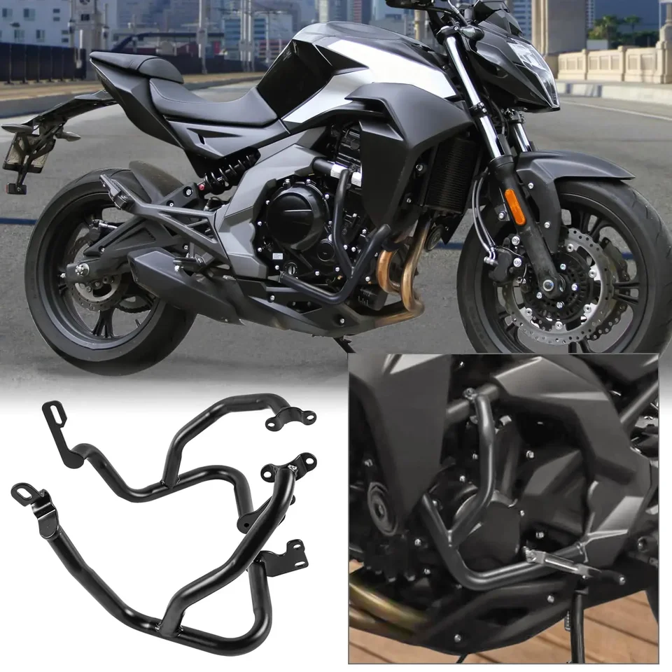 Pre CFMoto 400nk 650nk Motorcycle Motor Motor Bumper Fraff Ochrana chrániče zrážok NK 400 2016-2023 Motocykle Príslušenstvo