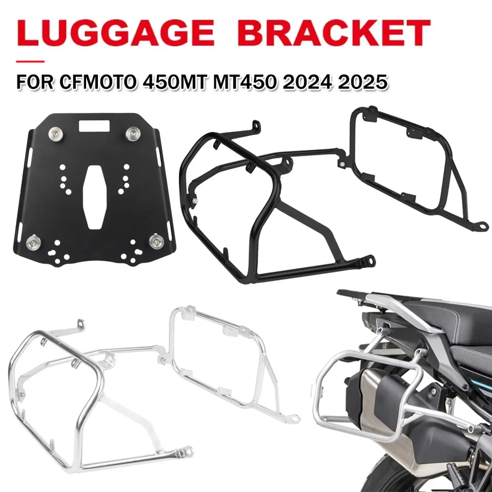 Pre CFMoto 450MT MT450 Motocykel horný puzdro Panniers Saddlebag batožinový stojan zadný batožinový nosič držiaka na držiak na držiak na držiak na držiak na batožinu