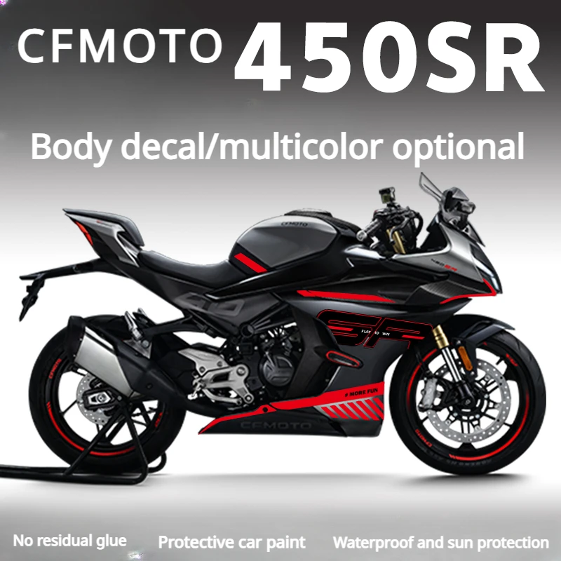 Pre CFMoto 450SR Tlačenie Locomotive Modifikácia vodotesná nálepka Decorácie na nálepku automobilov Cover Filmstickers