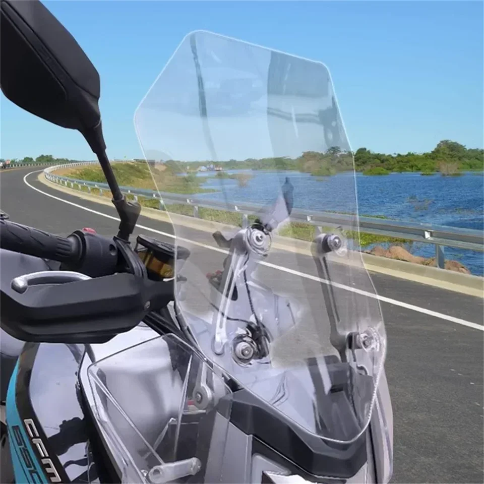 Pre CFMoto 650MT Modifikácia predného skla predného skla a predného skla vysokého prsníka 650MT 650 MT 650