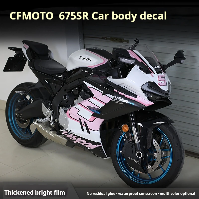 Pre CFMoto 675SR-R upravené nálepka Tlač TLAČ