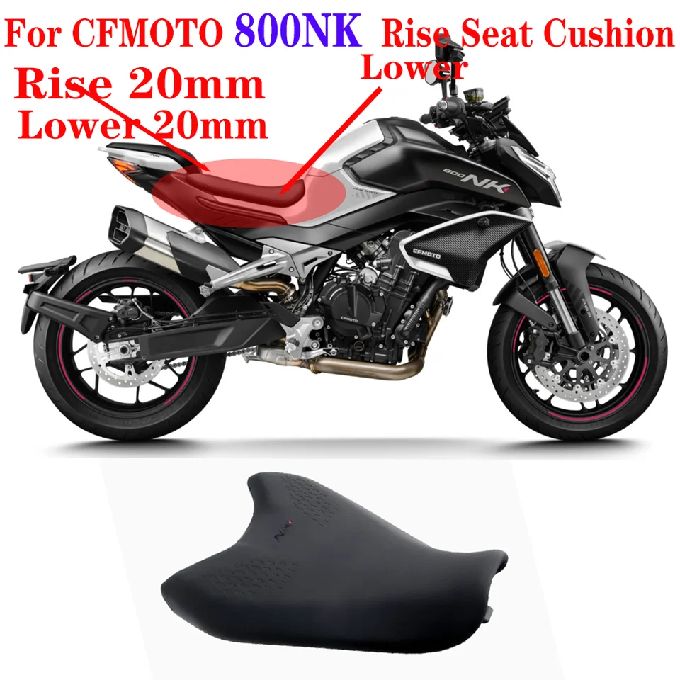 Pre CFMoto 800nk NK800 Motocykel sedadlo vankúš na sedadlo 800nk vankúšik Originálny vankúšový vankúš Modifikovaný vankúš na dolný vankúš