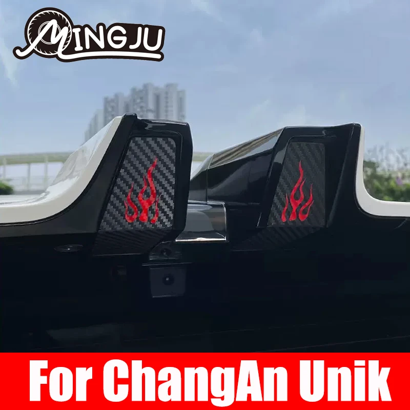 Pre Chang UNIK UNI K 2021 2022 2023 2024 Dozáčky s vysokou montážou brzdový lampa Svetelné auto Styling zadná hmlová lampa Stupeľ