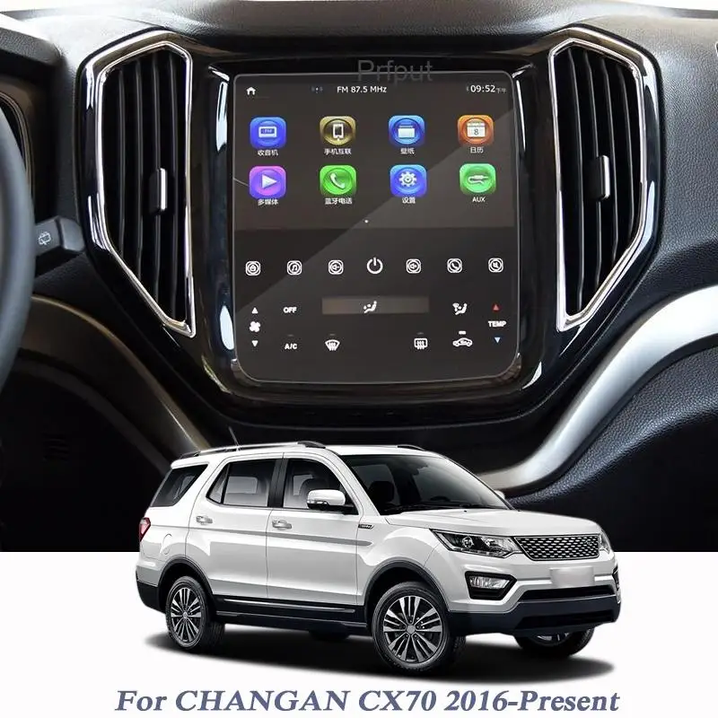pre Changan CX70 CX70T 2016 2017 2018 2018 Anti-Scratch CAR GPS navigačné dotykové obrazovky Temperované Film Film Protective LCD