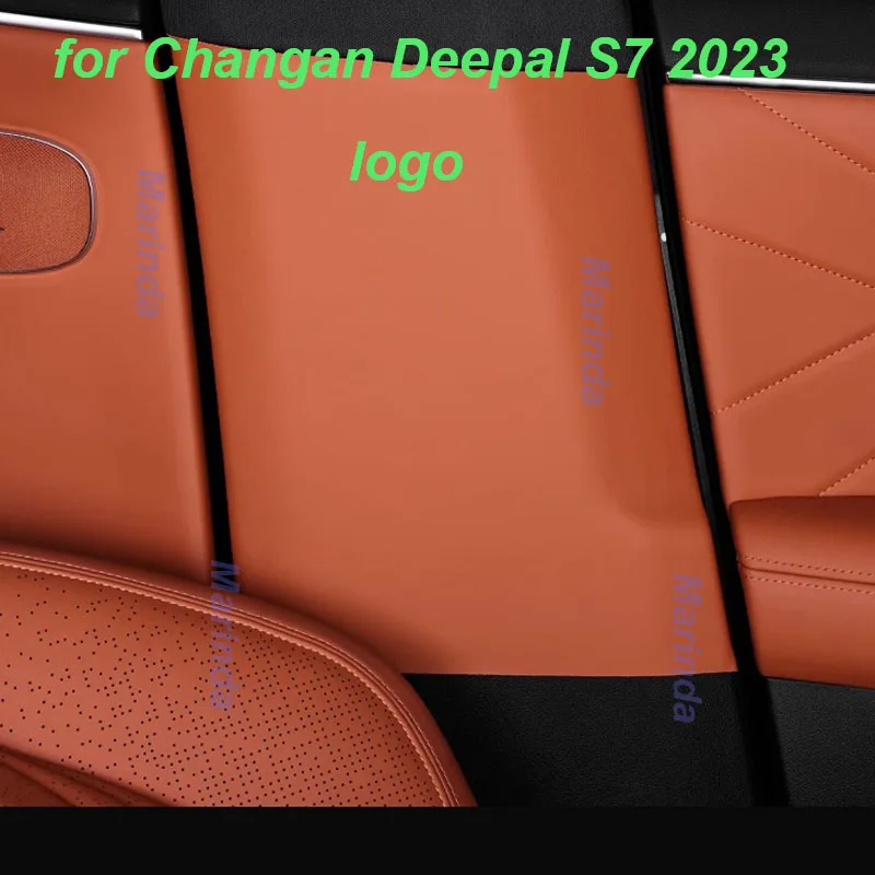 Pre Changan Deepal S7 2023 CAR B B-Pillar Anti-Kick Cover Cover Bezpečnostný pás B Stĺpc