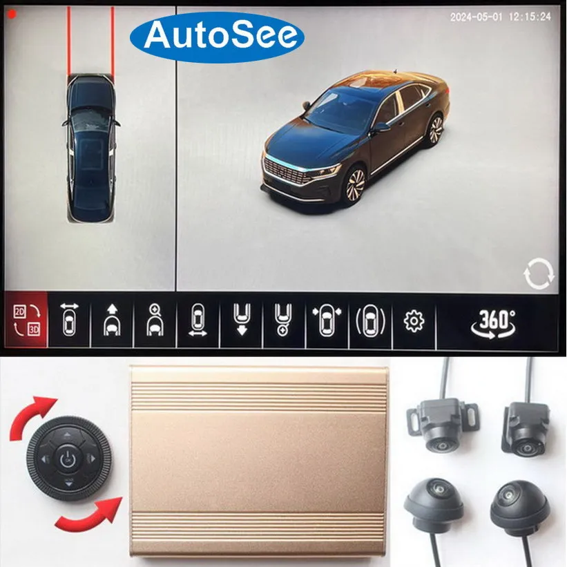 Pre Chery Arrizo 3 5 Plus 6 Pro 7 8 CAR 360 STRÁNKA KAMERA 3D PANORAMICKÝ VZOR PANORAMICKÝ VZOR NÁKLADNÉHO ZADNÉHO ZADNUTIE PARKOVANIE RECORMÁCIA
