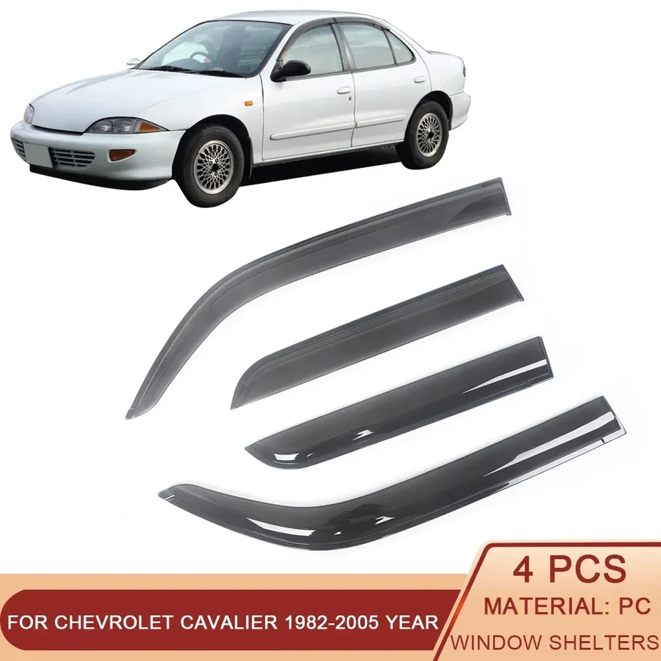 Pre Chevrolet Cavalier 1982-2005 Automatické čierne tónované autá Side Window Open Stuch