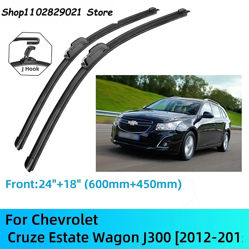 Pre Chevrolet Cruze Estate Wagon J300 predné zadné stierač Čepele kefy Cutter Accessories Jes Hook 2012-2015 2012 2013 2014 2015