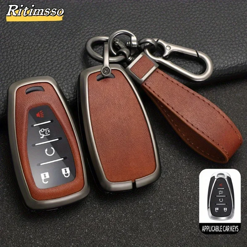 Pre Chevrolet Malibu Blazer Traverse Cruze Spark Sound Camaro Volt Bolt Trax Trax Seeker Onix Equino Orlando zliatiny zliatiny automobilu Kľúčový kryt puzdra