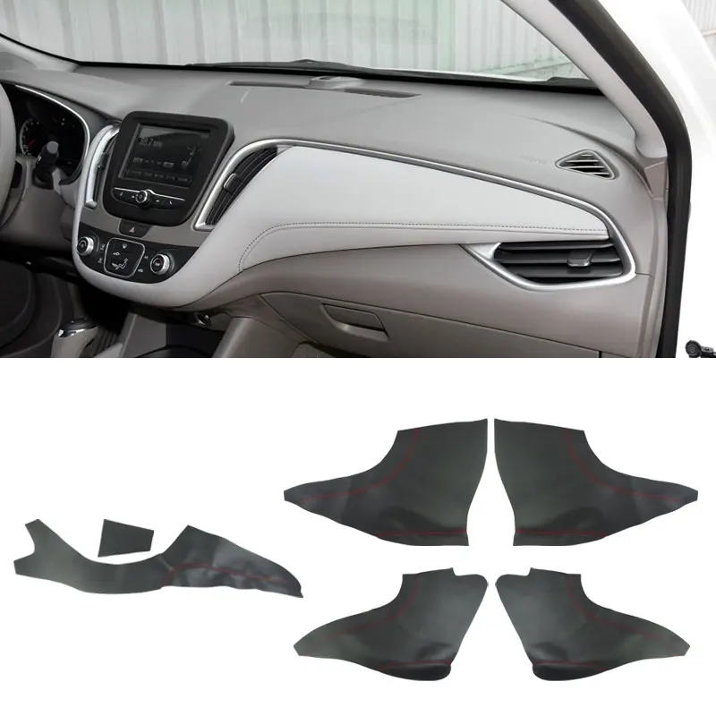 Pre Chevrolet Malibu XL 2016 2017 2018 Panely lakťové lakťové lakťové lakťové vozíky / stredový ovládací panel panel Panel Micrufiber Kryt Tin