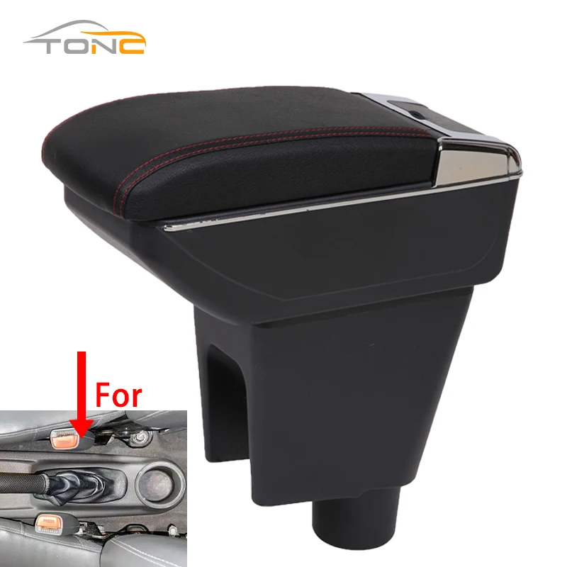 Pre Chevrolet Spark 3 lakťová skrinka pre Chevrolet Spark III Aveo T200 Console Storage Box Decoration Auto Príslušenstvo Interiér