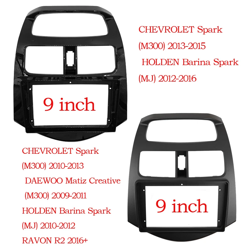 Pre Chevrolet Spark/Beat/Matiz 2011-2015 9-palcový interiérový prístrojový prístroj