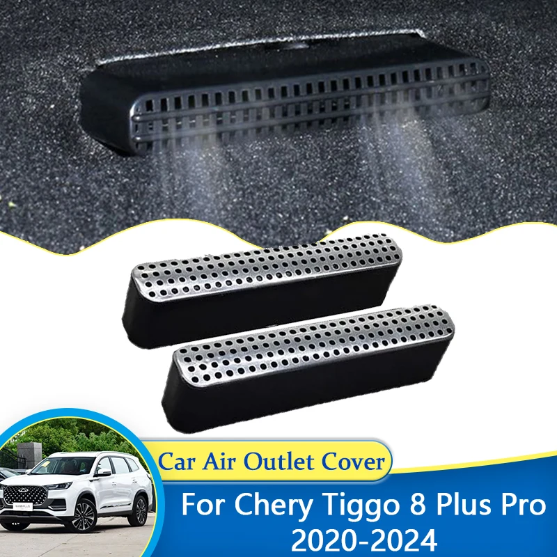 Pre Chirey Chery Tiggo 8 Plus Pro 2020 2021 2022 2023 2024 Podmienky Vzduchu automobilov pokrývajú vetracie príslušenstvo