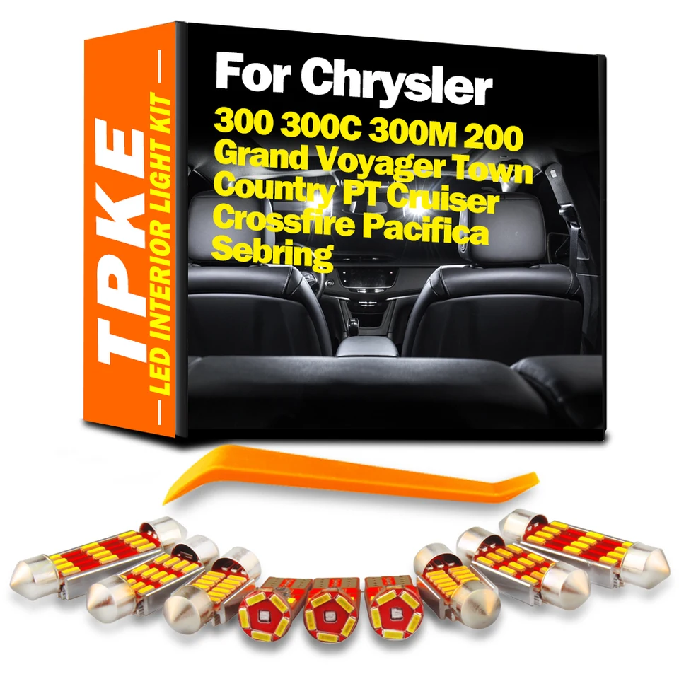 Pre Chrysler 300 300C 300 m 200 200 Grand Voyager Town Country PT Cruiser Crossfire Pacifica Sebring LED LED SIGM SIGM SIGM SIGM SIGM