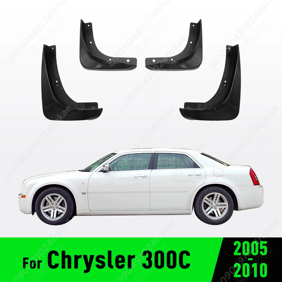 Pre Chrysler 300C 2005 2006 2007 2008 2009 2010 Fender Mudguard Mud Flaps Guard Splash Flap Mudguards Car Auto