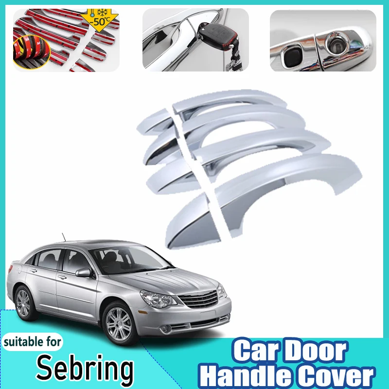 Pre Chrysler Sebring 2007 2008 2009 2010 GROB KNOB SHARPES OCERS Automatické dvere externá rukoväť dekorácie