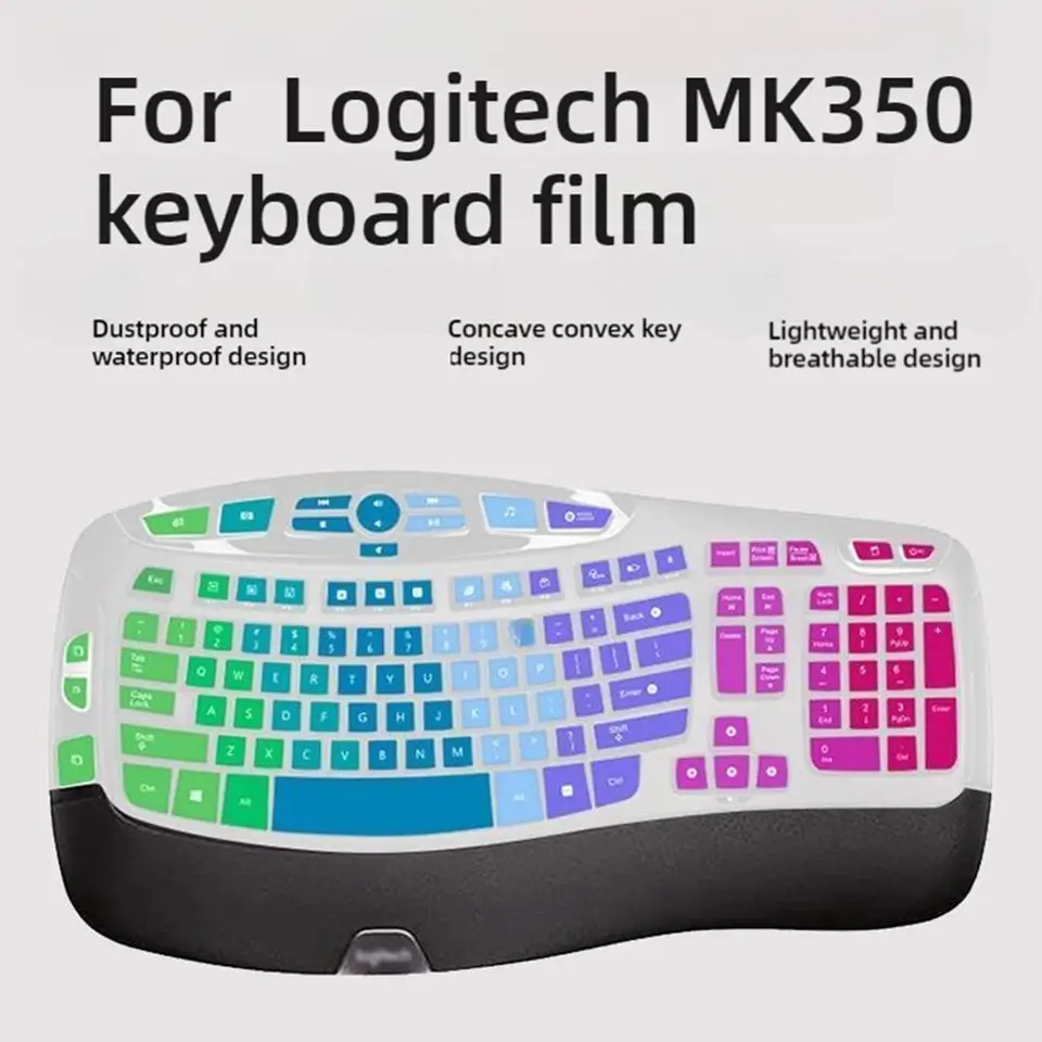 Pre chránič klávesnice Logitech M K350 pre bezdrôtovú bluetoothovú klávesnicu bluetooth