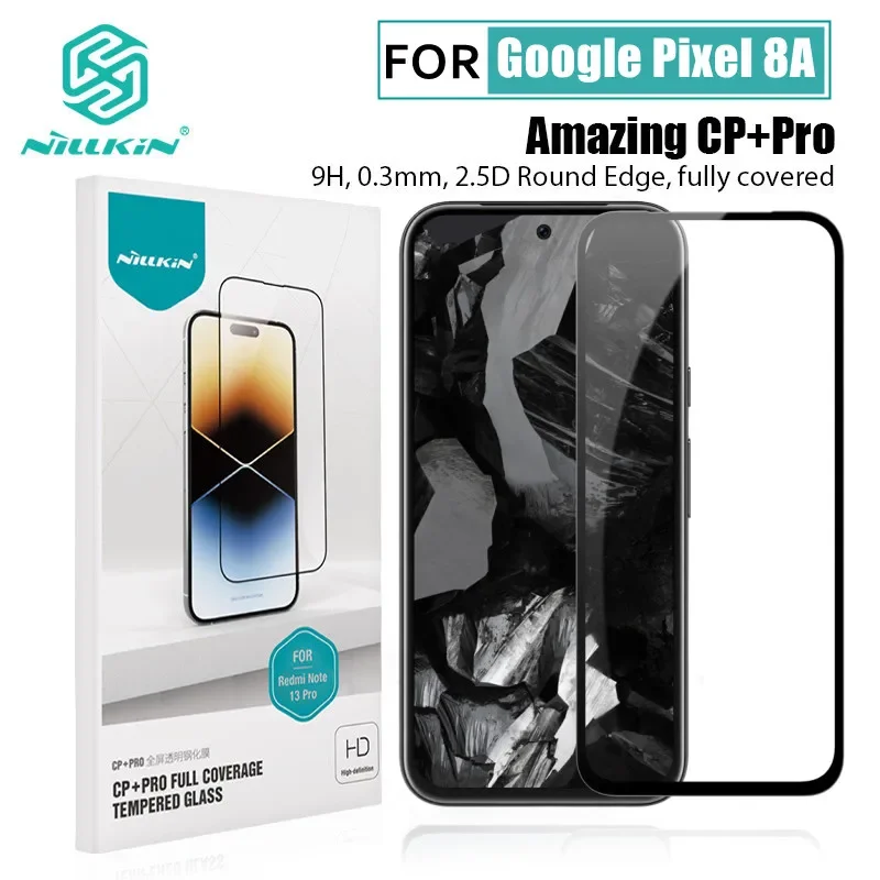 Pre chránič obrazovky Google Pixel 8a Nillkin Amazing CP+Pro/H+Pro Temperované sklo proti explózii sklo pre film Google Pixel 8a Film