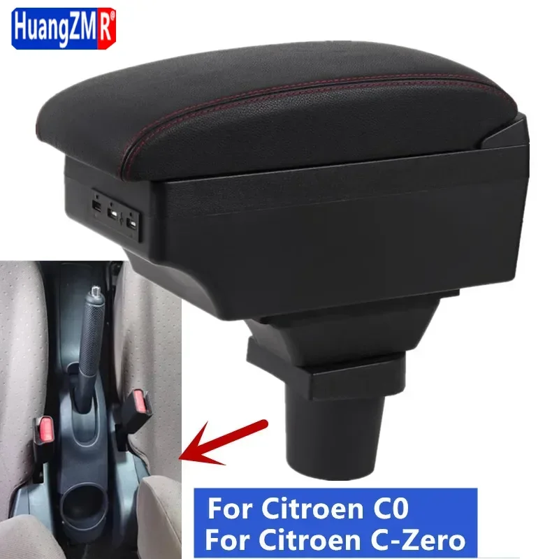 Pre Citroen C0 lakťovú skrinku pre Citroen C-Zero Car lakťová lakťová lakťová kraska