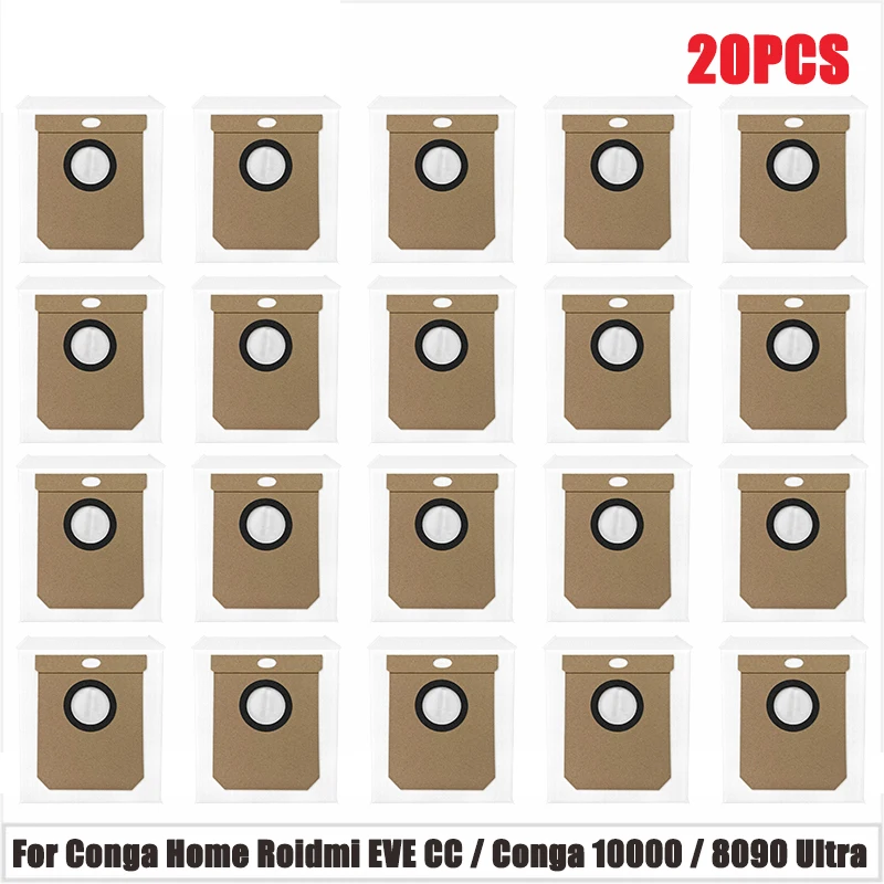 Pre Conga 8090 Ultra / 9090 AI, Conga Home 10000, Eufy L50 L60 SES, EveryBot Q5, Roidmi Eve CC Drach Surfy Setry
