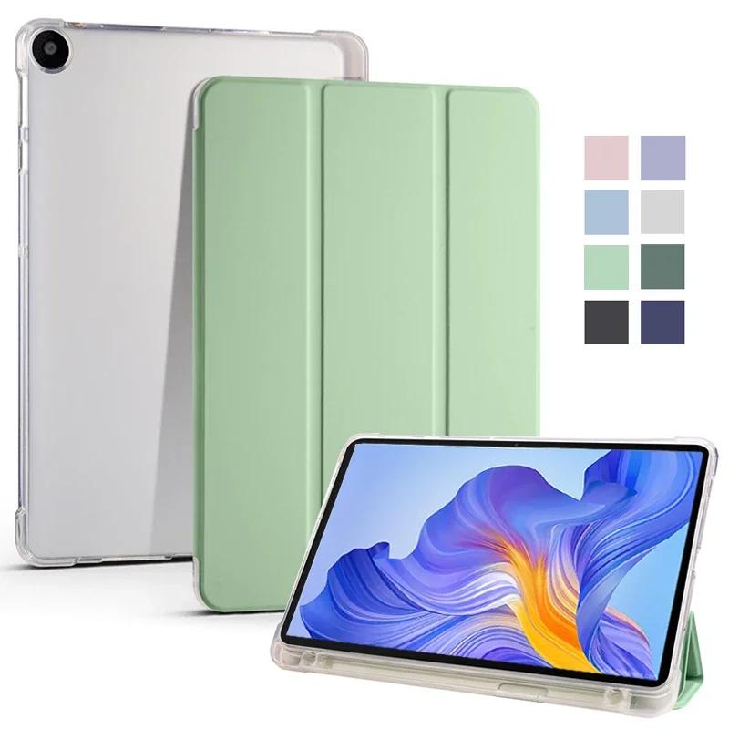Pre cti Pad X8 puzdro s držiteľom ceruzky Trifold PU Leather Soft Soft Back State Tablet Funda Forda pre cti Pad X9 Honor Pad x 8 x8 puzdro
