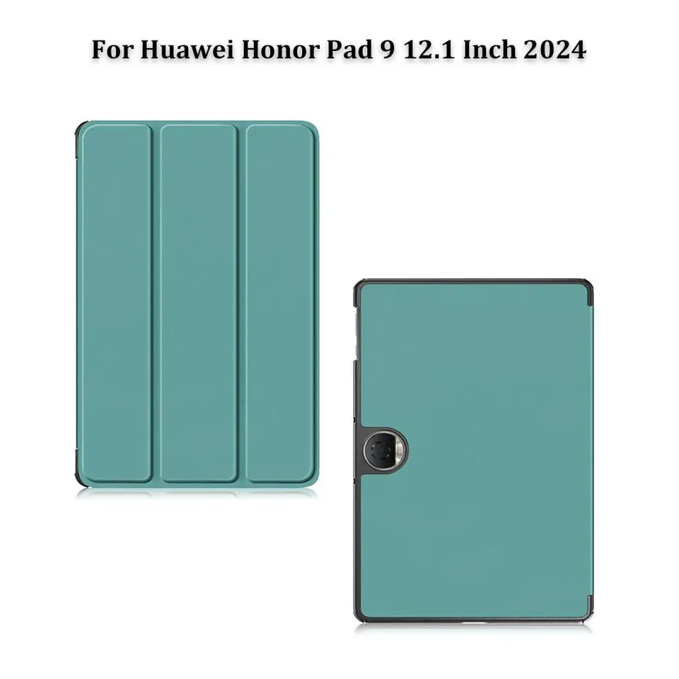 pre cti, vložka 9 Hey2-W09 Tablet puzdro Tri-towing PU kožený tablet prenosný pre Huawei Honor Pad 9 12,1 palca 2024