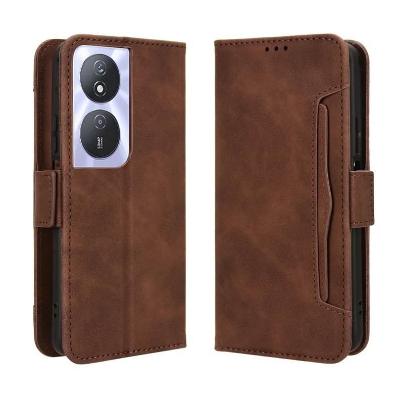 Pre cti x7b puzdro pre viac kartových slotových krytín kožené puzdro Ochrana obalu pre Huawei Honor x7b Honorx7b x 7b stojan Flip Wallet Case Case